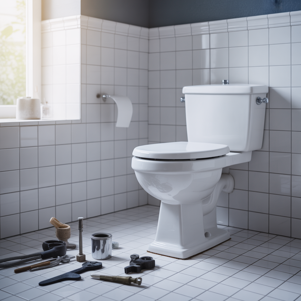 12.Vad kostar det att installera en ny toalettstol i badrummet