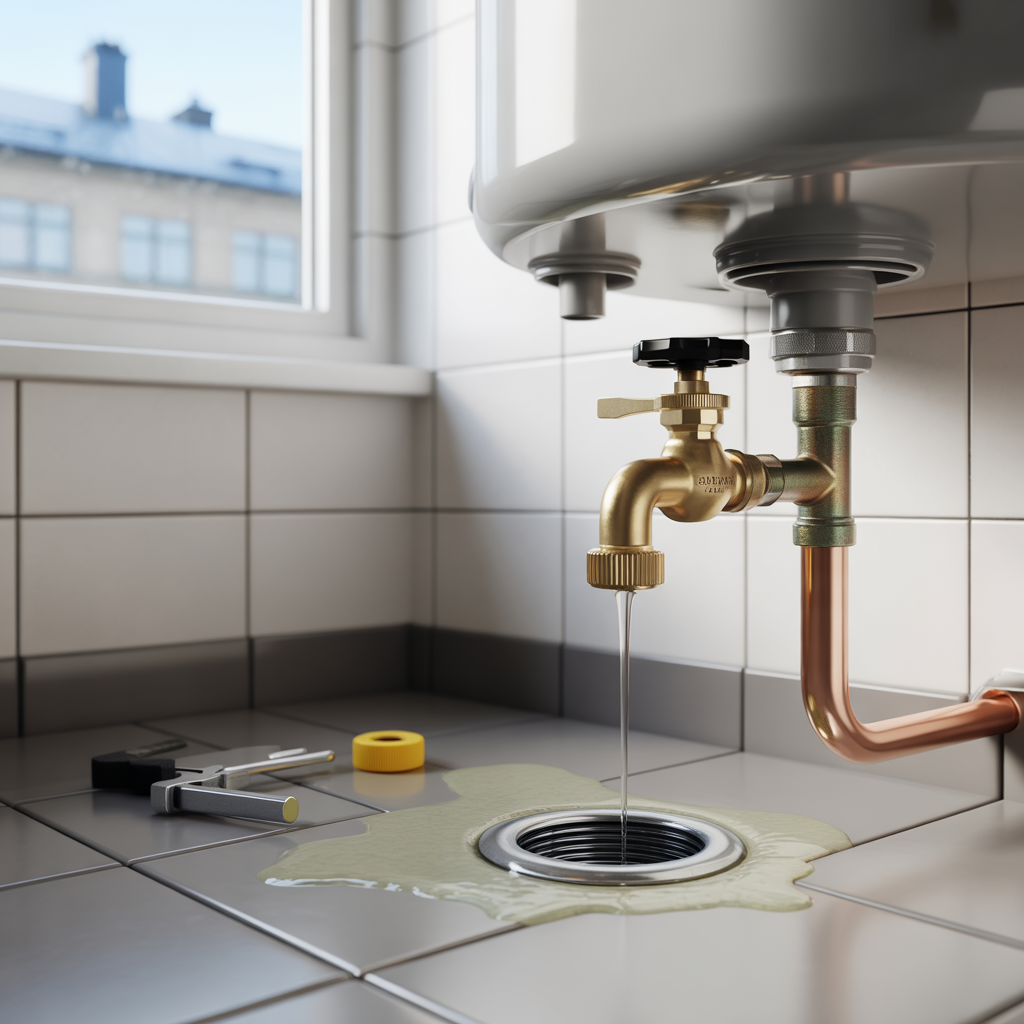 sakerhetsventil i varmvattenberedare felsokning och kostnad