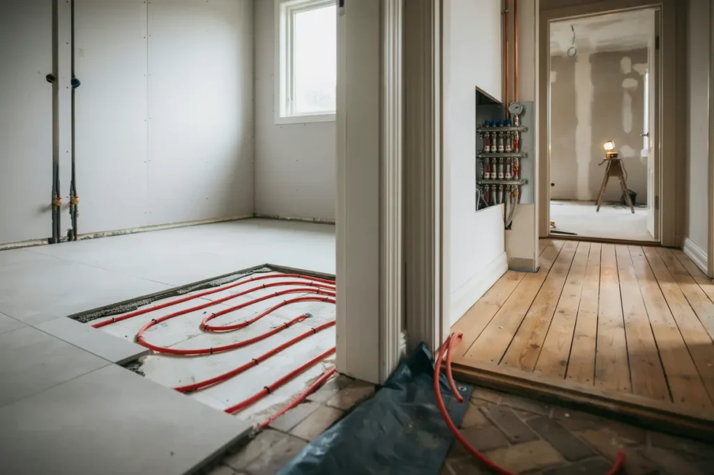 golvv rme i badrum och hall praktiska r d f r val installation och drift i villan